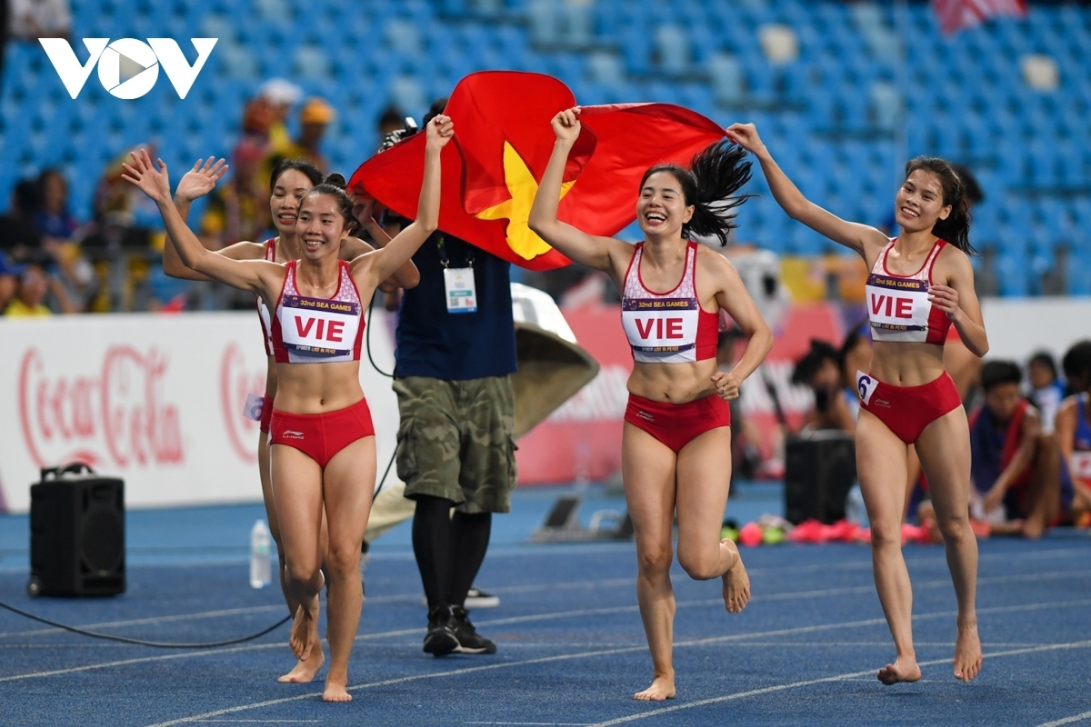 vietnam wins gold at asian athletics championships 2023 picture 1