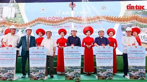 construction of first eco-industrial park in bac ninh starts picture 1