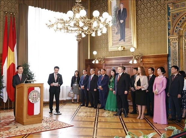 president asks vienna to cooperate with vietnamese localities picture 1
