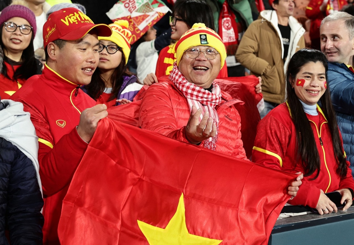 impressive images of vietnamese football fans at women s world cup picture 10