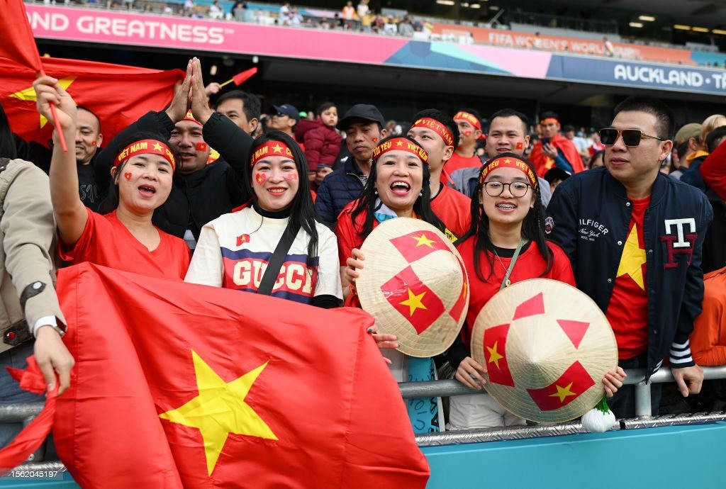 impressive images of vietnamese football fans at women s world cup picture 12