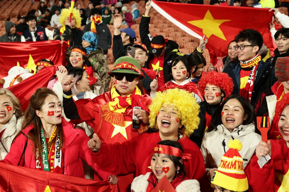 impressive images of vietnamese football fans at women s world cup picture 7