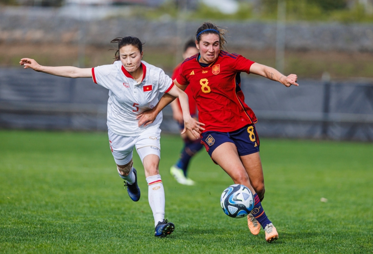 vietnam lose 0-9 to spain in friendly ahead of women s world cup picture 1