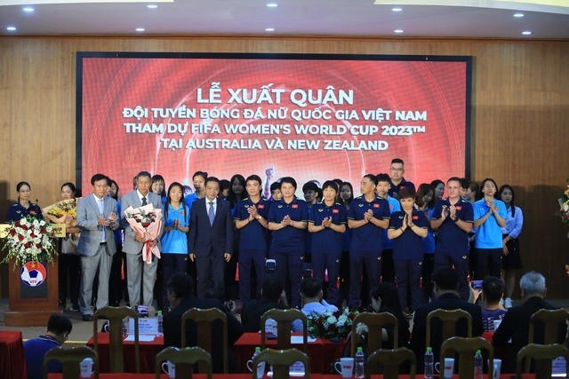 send-off ceremony held as women footballers head to 2023 world cup picture 1