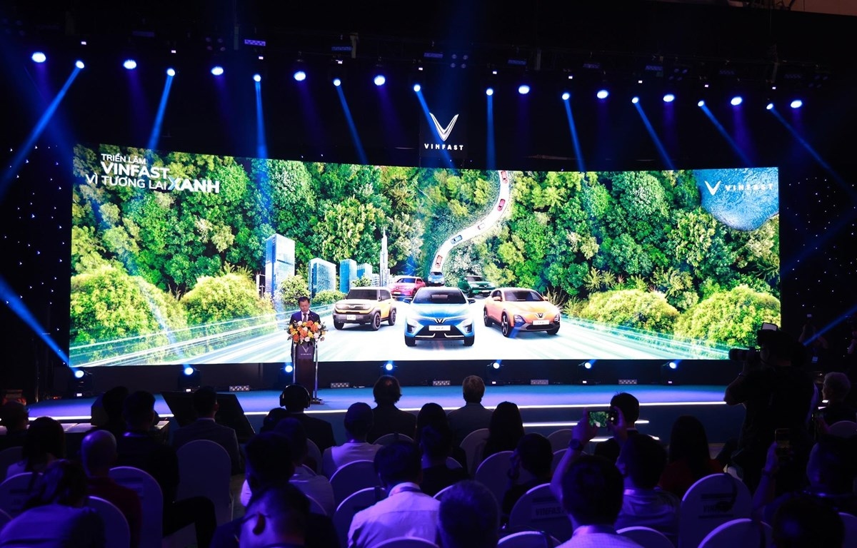 vinfast opens largest series of electric car exhibitions picture 1