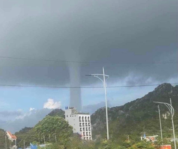 Tornado spotted in northern Vietnam