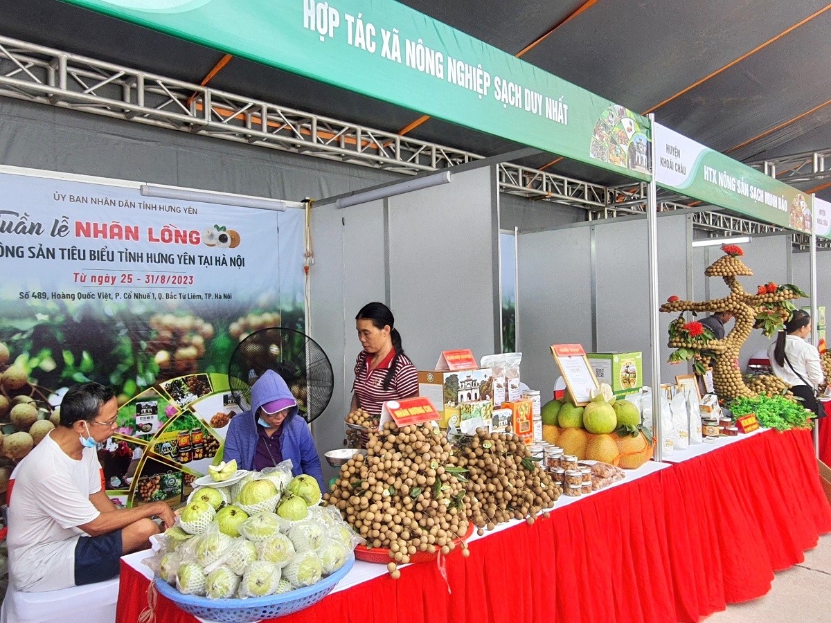 Khai mạc Tuần lễ nhãn lồng - Nông sản tiêu biểu tỉnh Hưng Yên tại Hà Nội