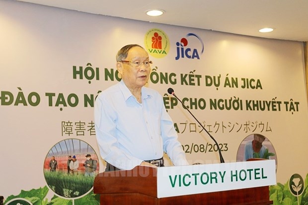 jica helps develop vocational training for ao victims picture 1