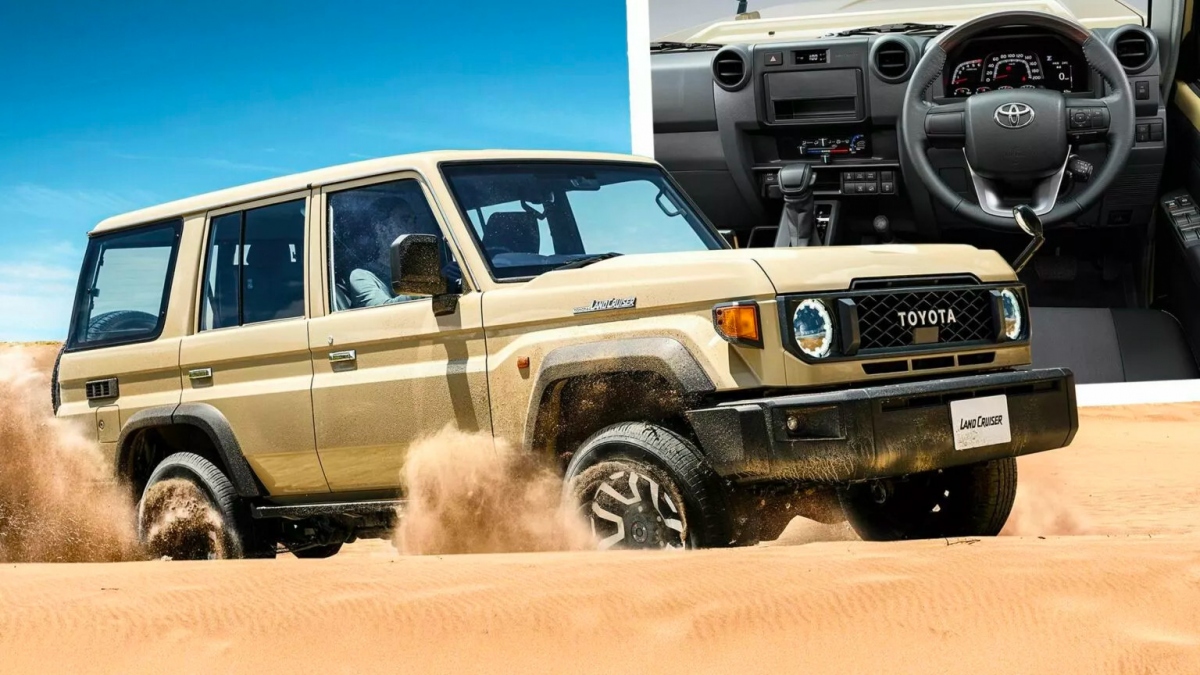 Chiêm ngưỡng mẫu Toyota Land Cruiser 70 Series 2024 hoàn toàn mới