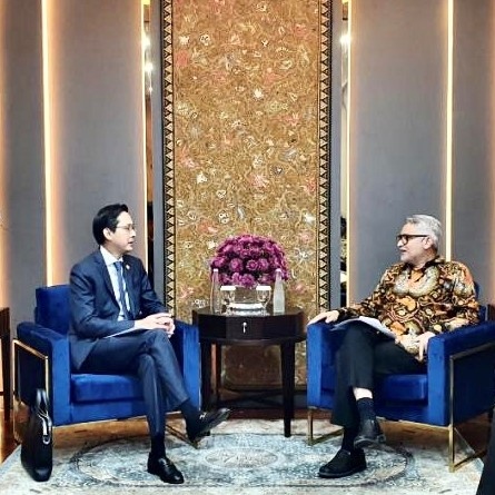 Thứ trưởng Bộ Ngoại giao Đỗ Hùng Việt làm việc với Thứ trưởng Ngoại giao Indonesia