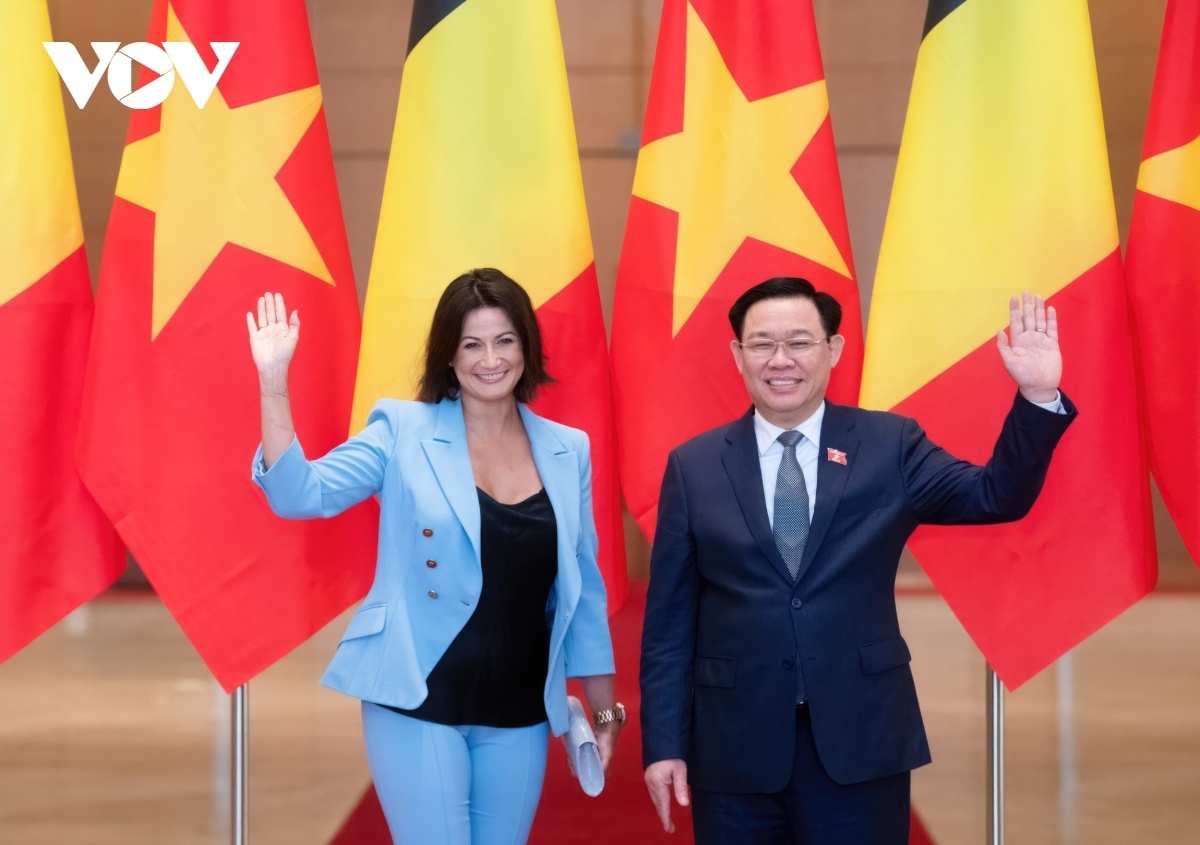 vietnamese and belgian parliamentary leaders hold talks picture 1