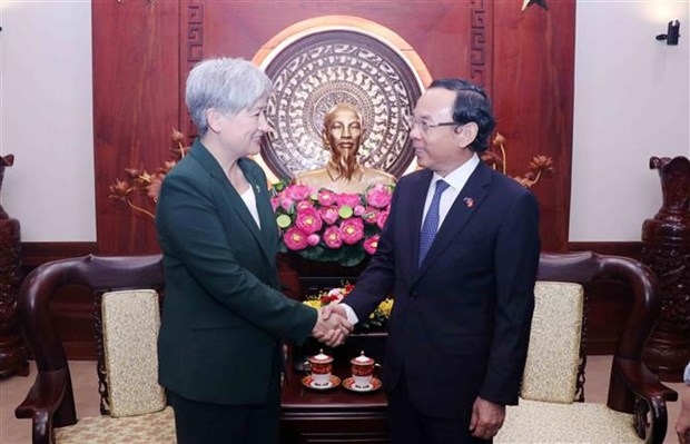 hcm city leader upbeat about bilateral ties with australia picture 1