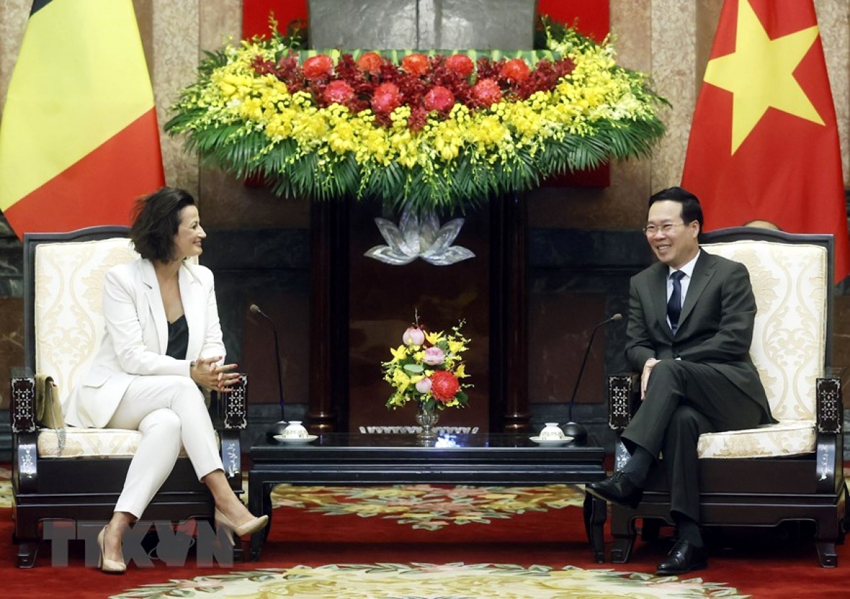 state president expects stronger cooperation between vietnam and belgium picture 1