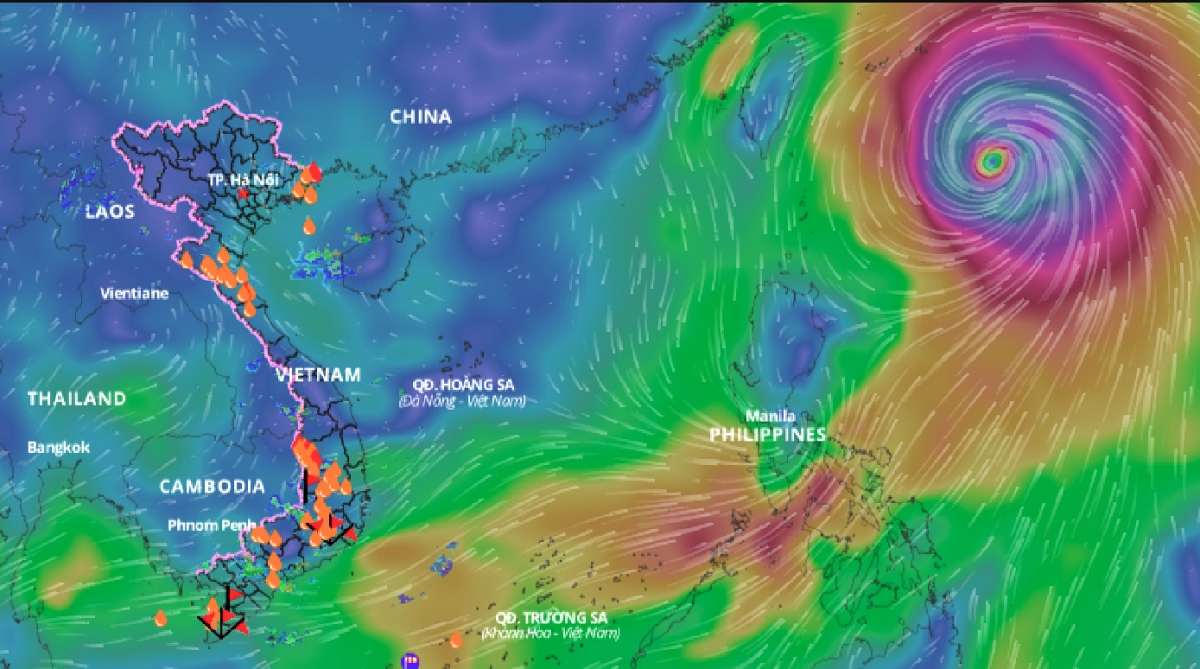 two to three tropical storms, tropical depressions to batter vietnam this august picture 1