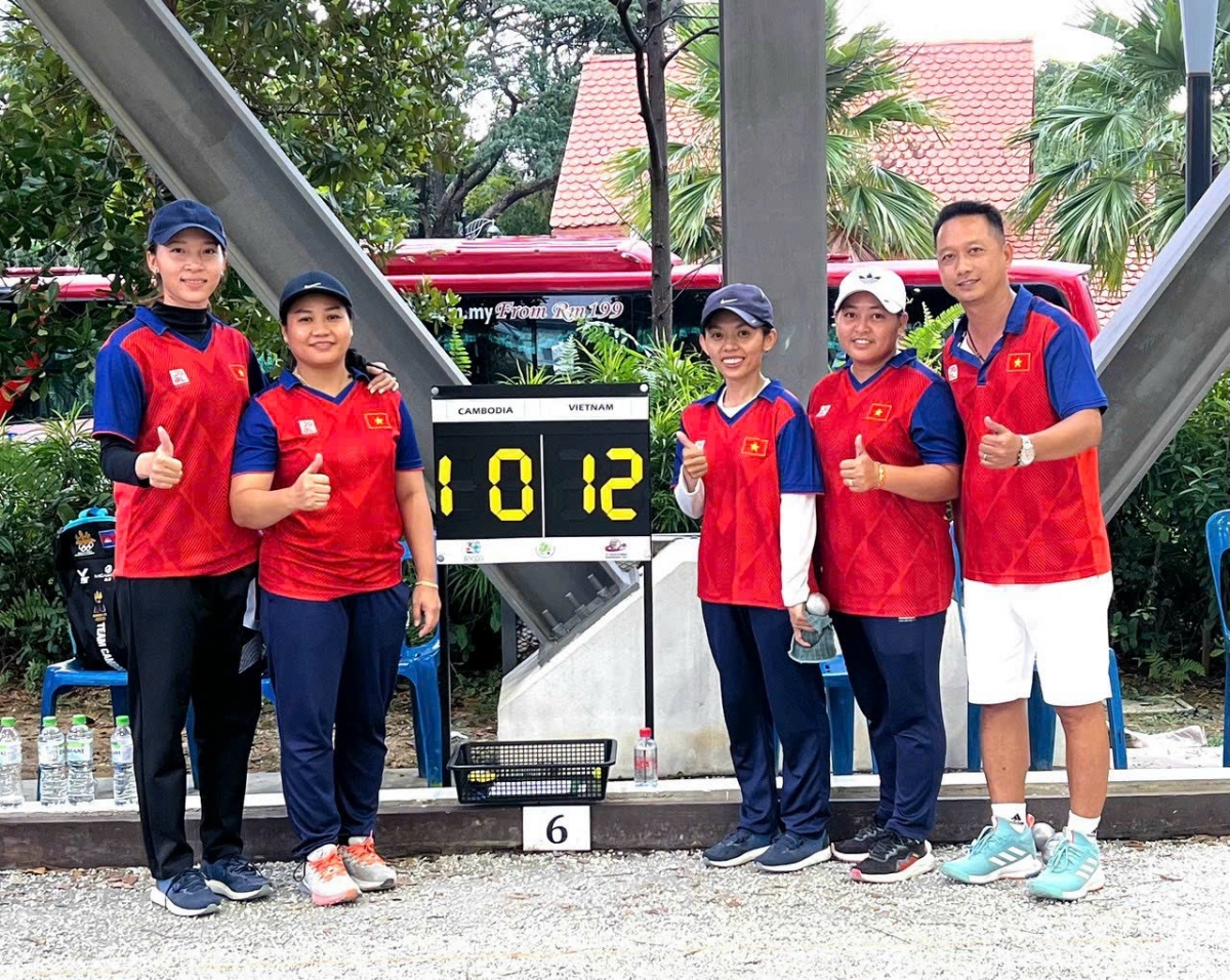 vietnam beat thailand to triumph at asian petanque championship 2023 picture 1 vietnam beat thailand to triumph at asian petanque championship 2023 picture 1