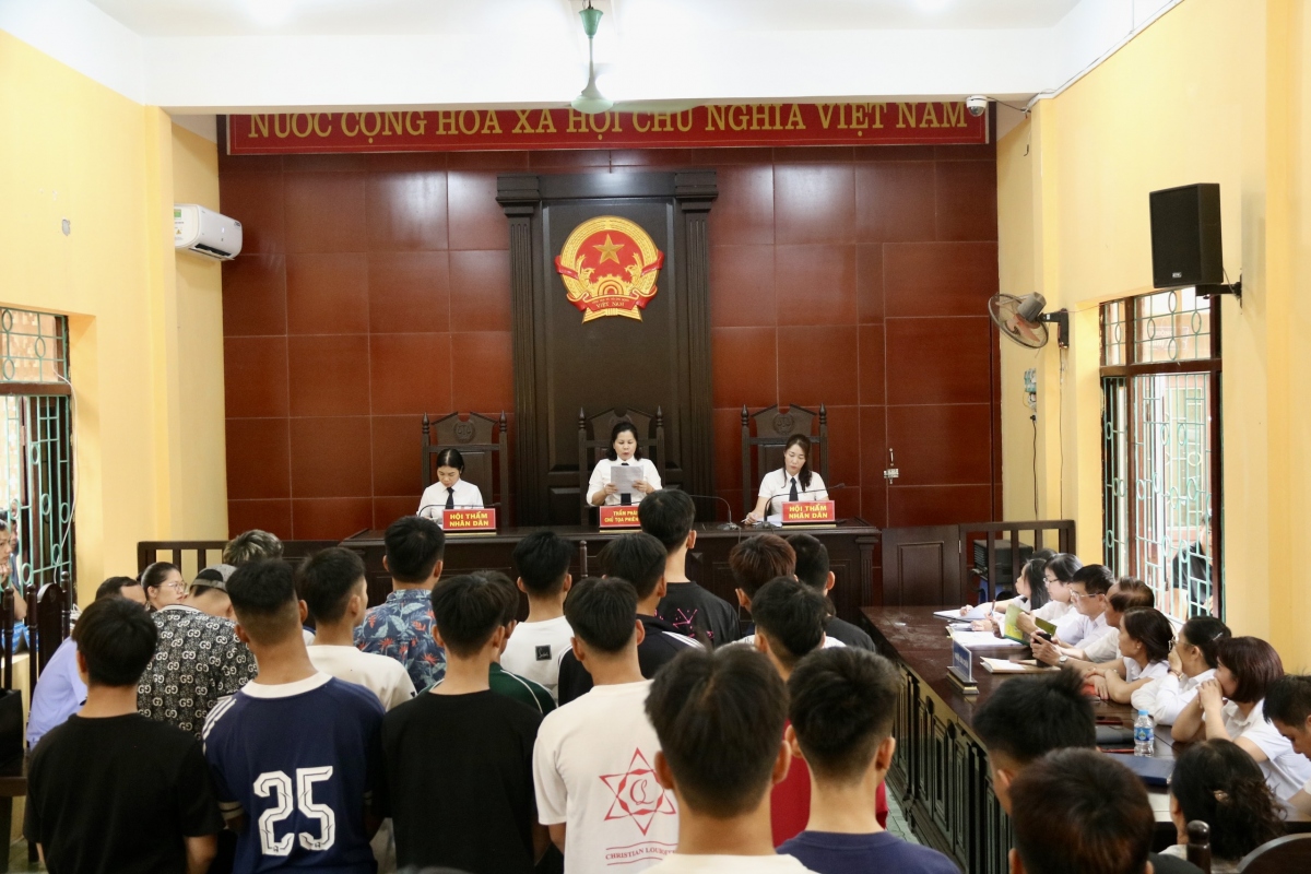 41 thanh thiếu niên lĩnh án vì gây rối trật tự ở Lạng Sơn