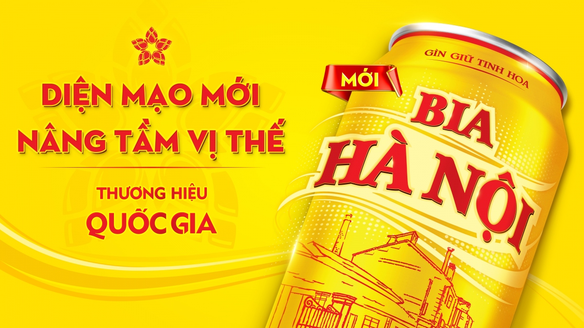 bia ha noi ra mat nhan dien thuong hieu moi, nang tam vi the hinh anh 2