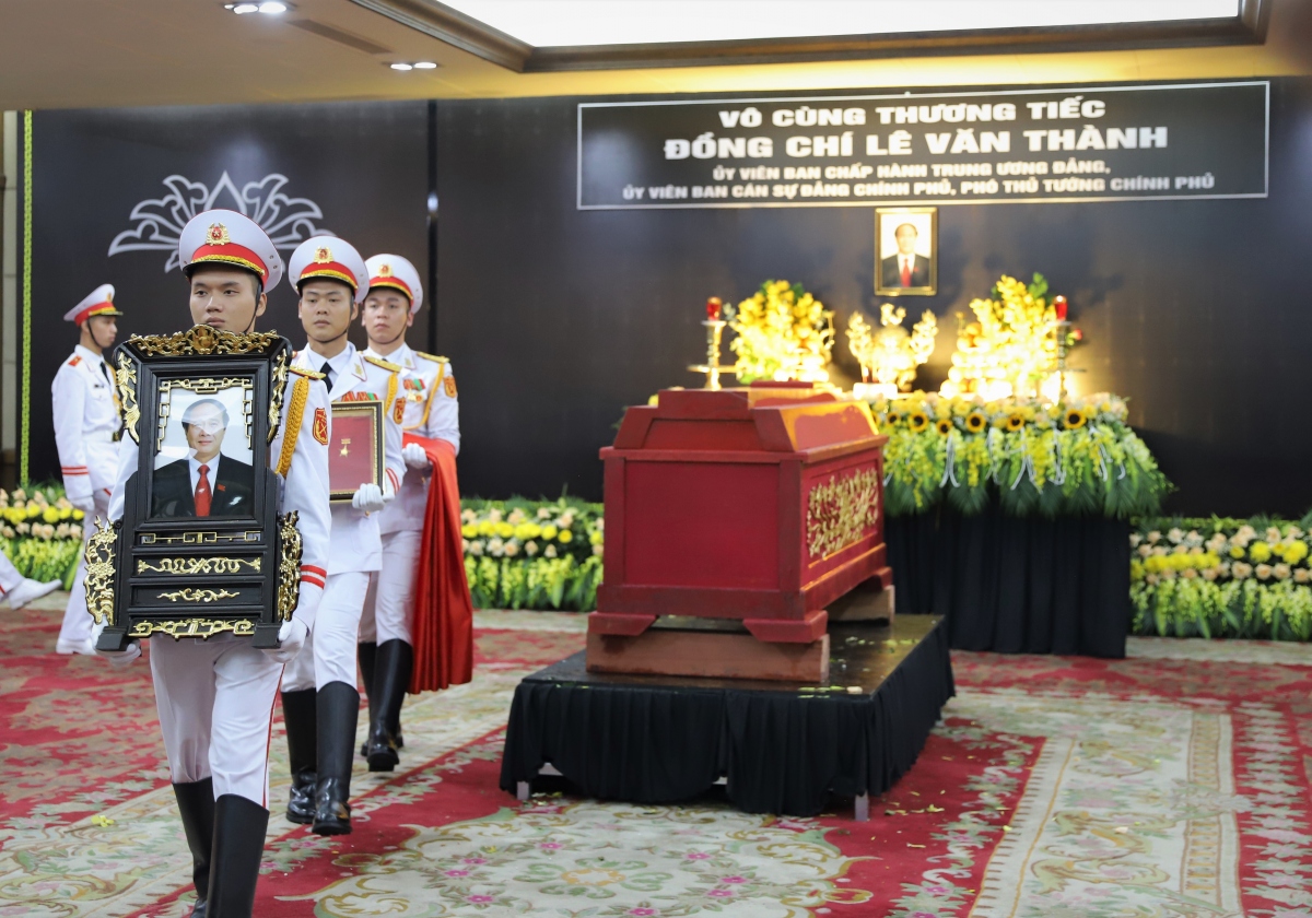 loi cam on cua ban le tang va gia dinh pho thu tuong le van thanh hinh anh 1