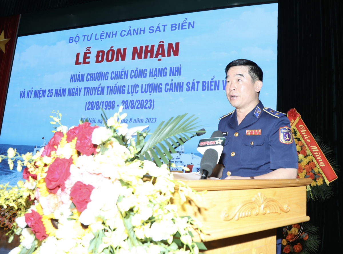 cảnh sát biển việt nam lực lượng nòng cốt thực thi pháp luật trên biển hình ảnh 1 canh sat bien viet nam luc luong nong cot thuc thi phap luat tren bien hinh anh 1