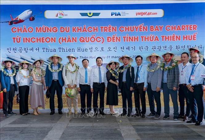 first flight from rok to phu bai international airport launched picture 1