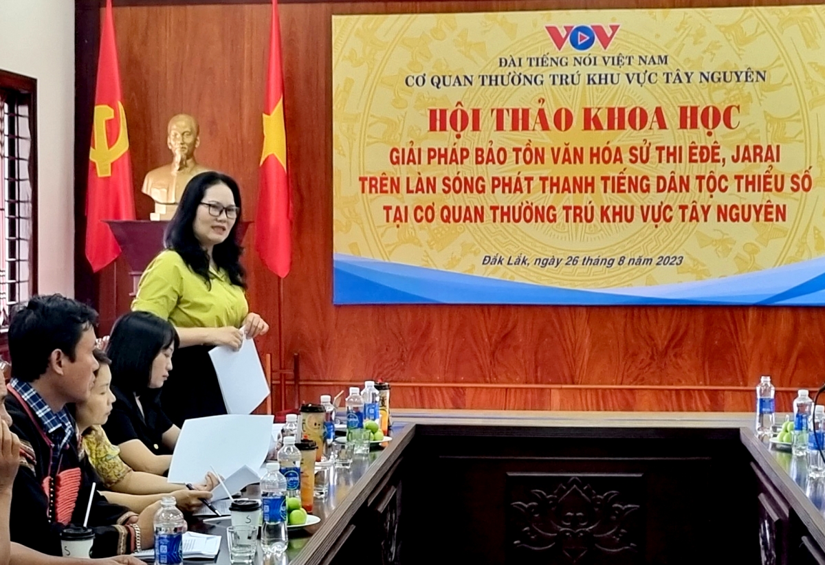 Bảo tồn văn hóa sử thi Ê Đê, Jarai trên sóng phát thanh tiếng dân tộc thiểu số