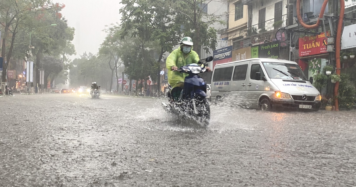 Thời tiết hôm nay Bắc Bộ và Thanh Hóa có mưa, mưa vừa và dông