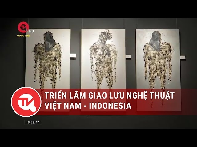 ho chi minh city hosts vietnam-indonesia exchange art exhibition picture 1