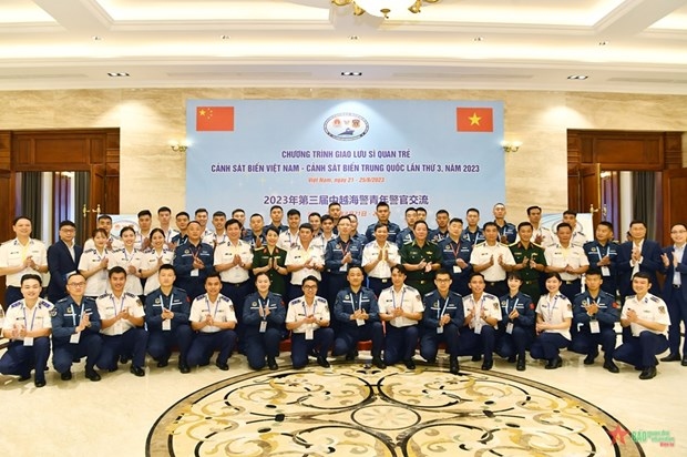exchange programme of vietnamese, chinese young coast guard officers kicks off picture 1