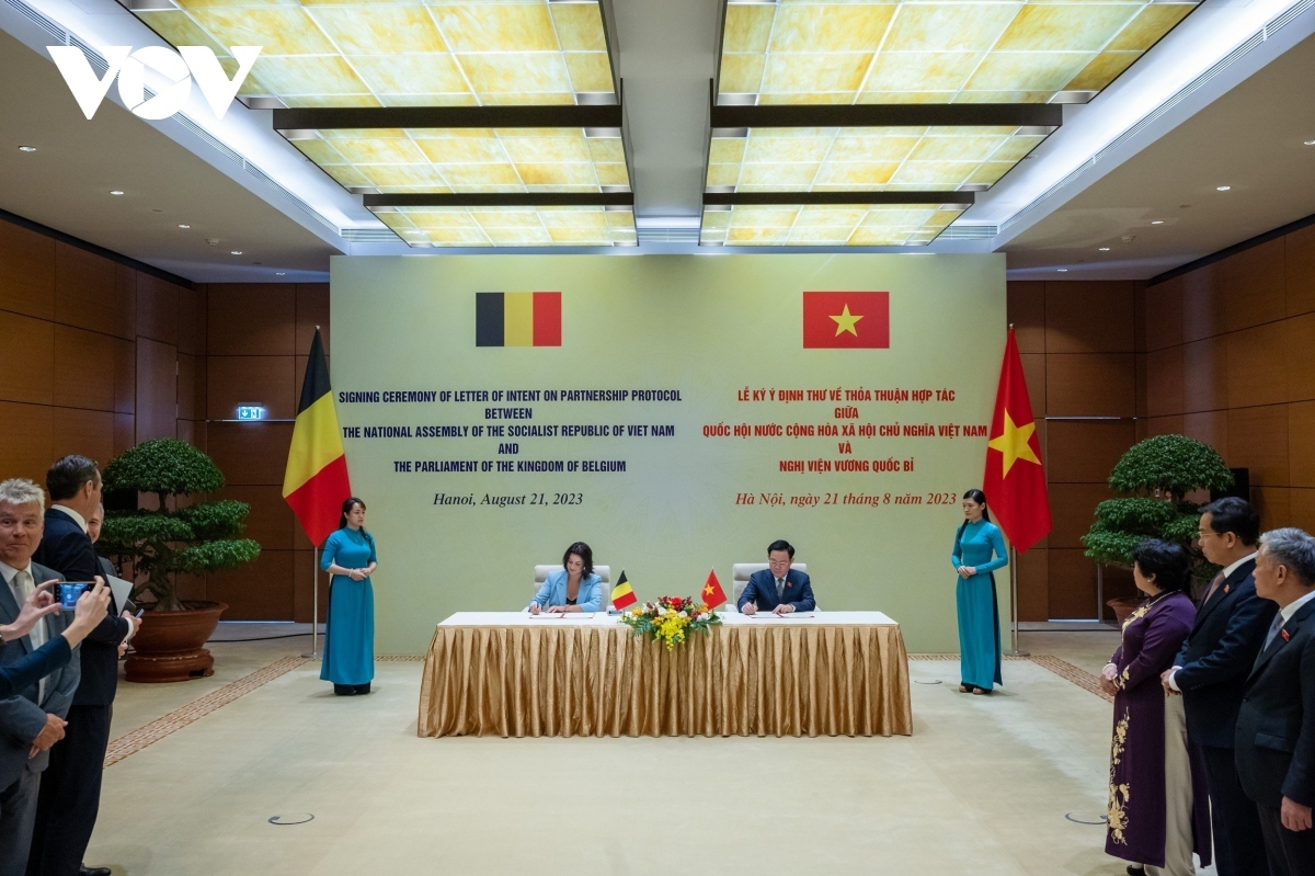 vietnamese and belgian parliamentary leaders hold talks picture 3
