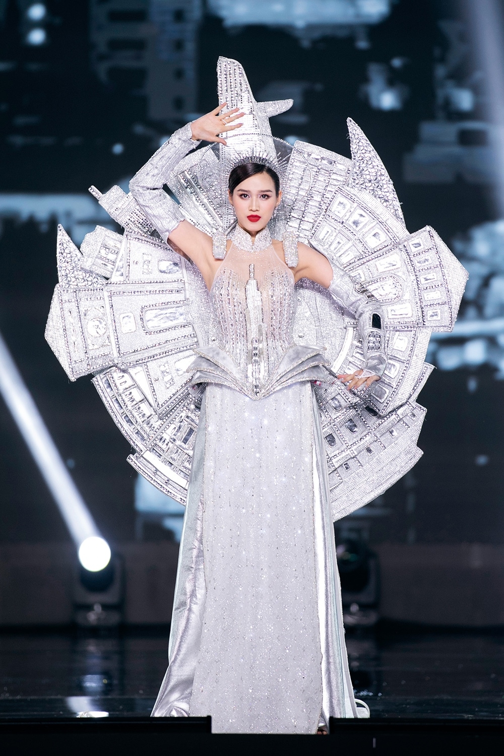 beauties wow in national costume competition at miss grand vietnam 2023 picture 1