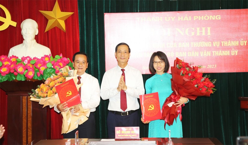Phó Trưởng ban Dân vận Thành ủy giữ chức Giám đốc Sở Công thương Hải Phòng