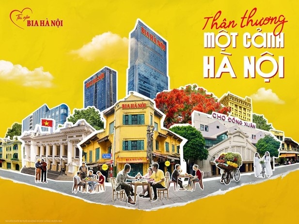 bia ha noi ra mat nhan dien thuong hieu moi, nang tam vi the hinh anh 1