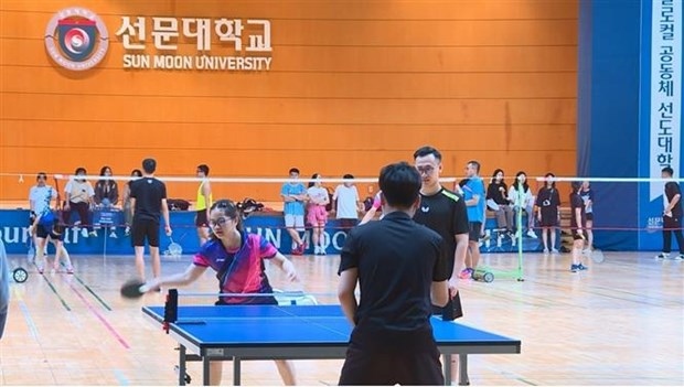 sport events held for vietnamese students, workers in rok picture 1