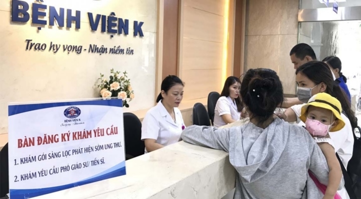 Bệnh viện công thu tiền khám chữa bệnh theo yêu cầu theo khung giá mới