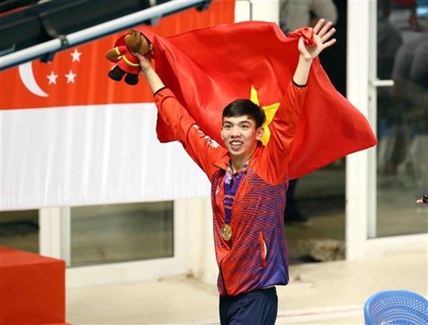top swimmer to carry vietnam s national flag at asian games picture 1