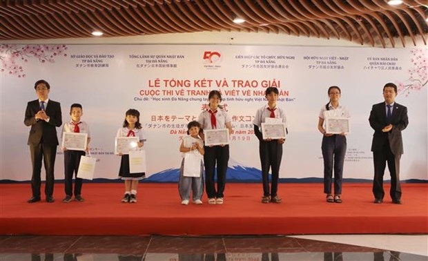 da nang students help promote vietnam-japan friendship picture 1