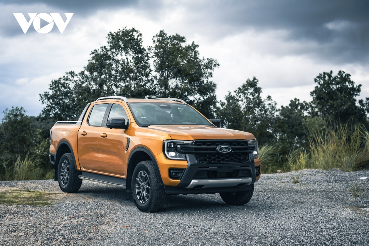 Top xe bán tải bán chạy nhất tháng 6 tháng đầu năm 2024: Ford Ranger vô đối