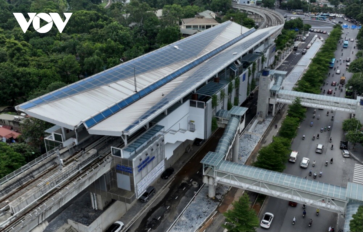hanoi puts finishing touches to nhon hanoi station metro line picture 11