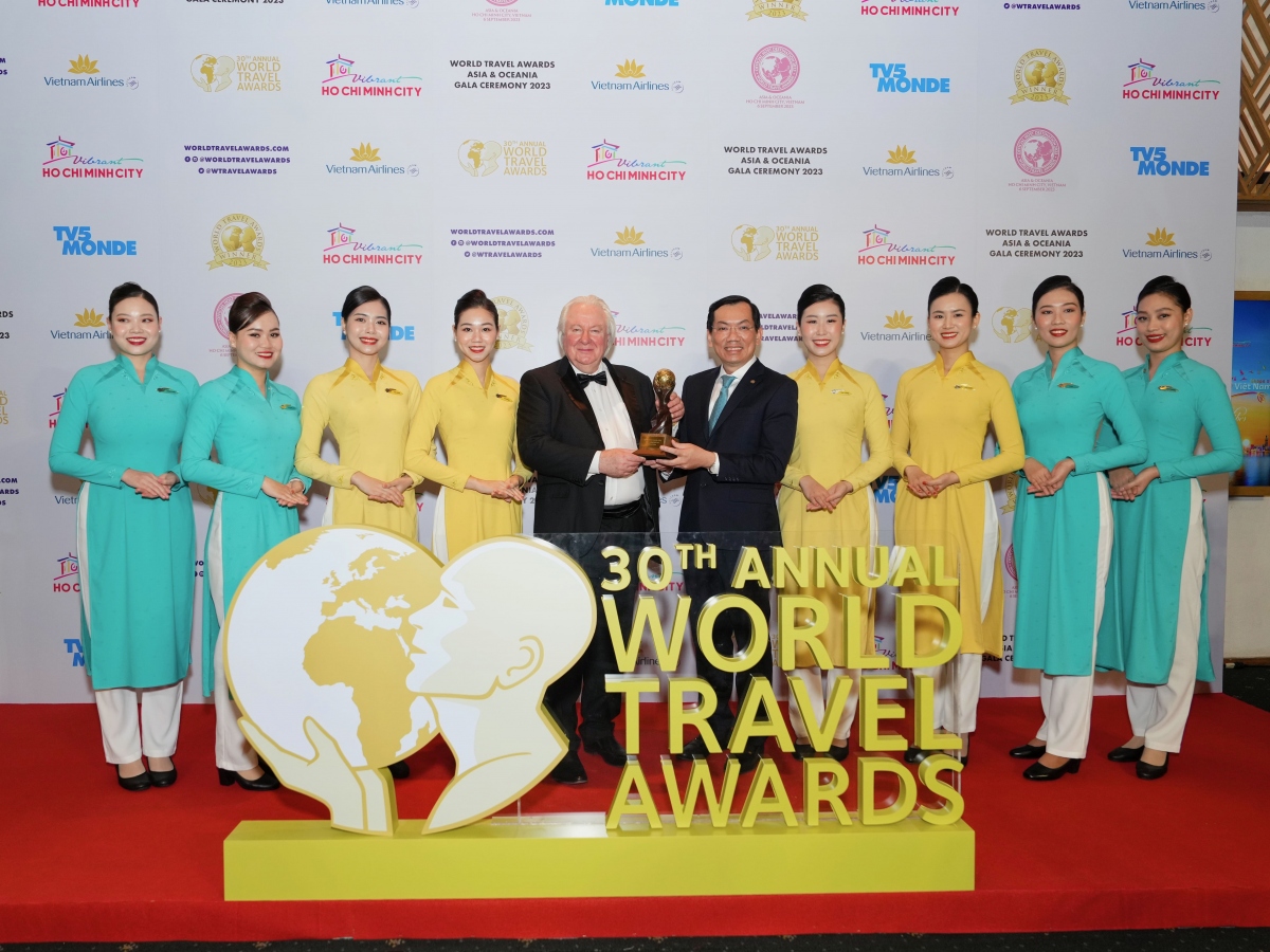 vietnam airlines nhan 4 giai thuong tai world travel awards khu vuc chau A hinh anh 5
