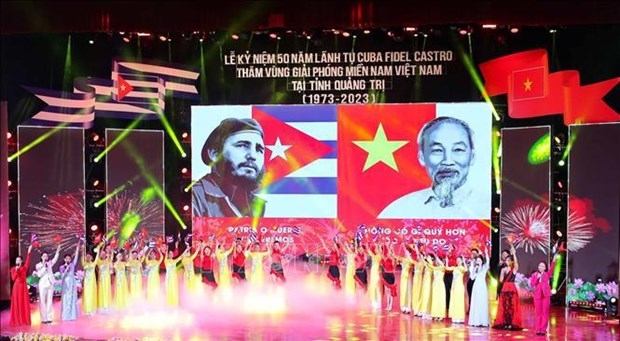 grand ceremony marks 50th anniversary of cuban leader s visit to quang tri picture 1 grand ceremony marks 50th anniversary of cuban leader s visit to quang tri picture 1