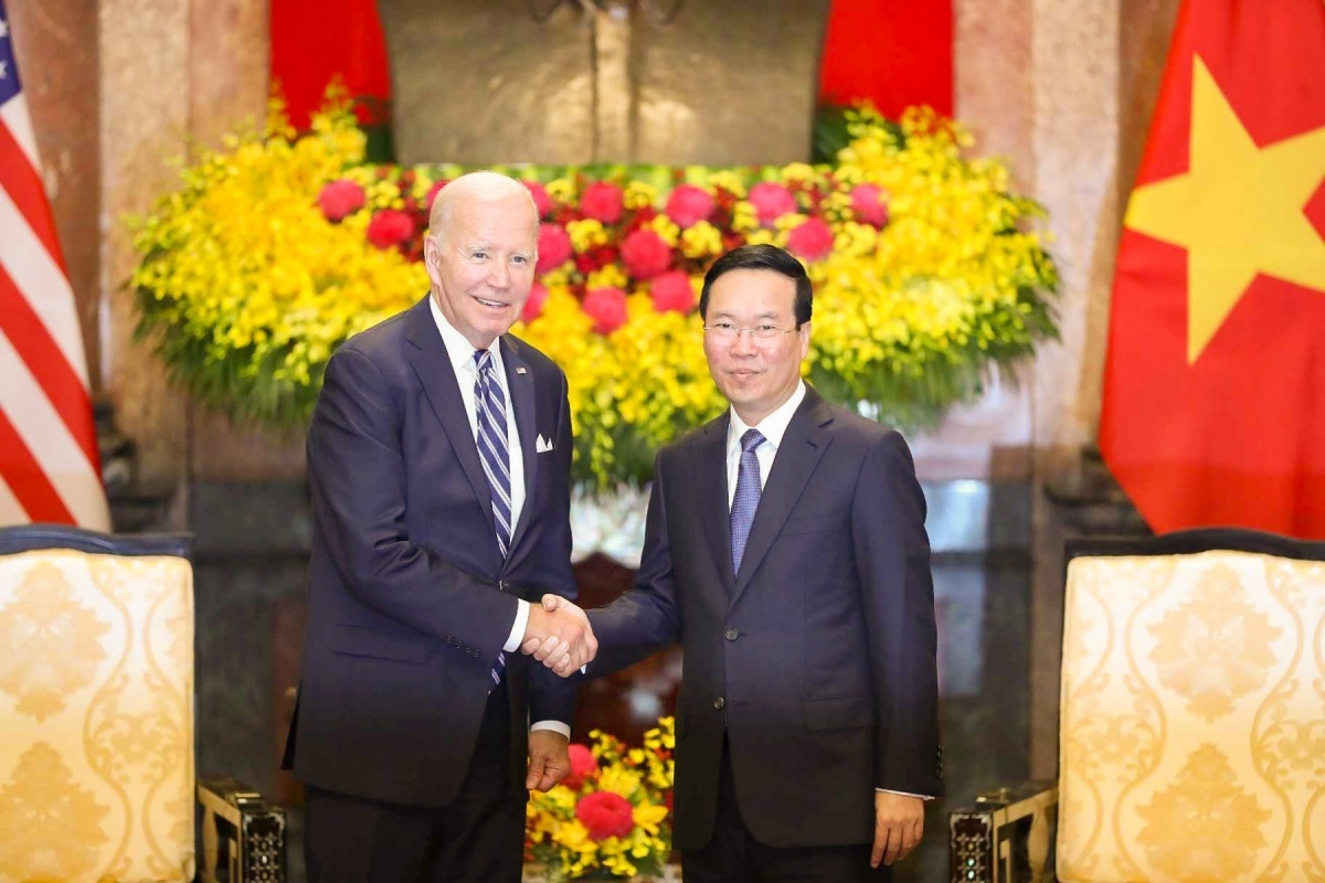 vietnamese state leader meets president joe biden picture 1