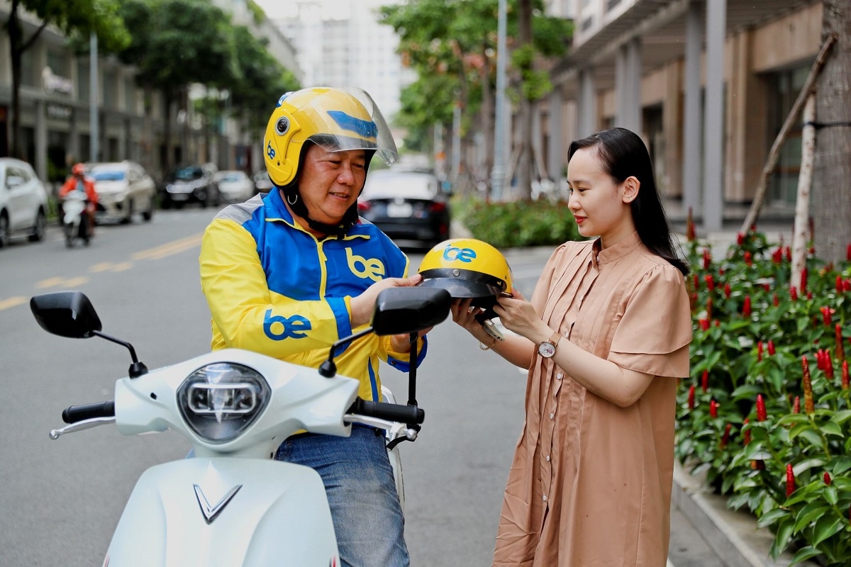 Be group hợp tác cùng VinFast và Cake by VPBank hỗ trợ tài xế chuyển đổi sang xe điện