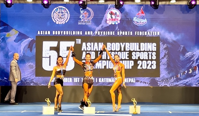 vietnam wins three golds at asian bodybuilding championship picture 1
