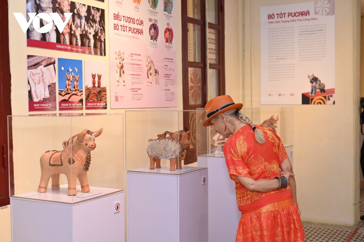 peru s bull art introduced at hanoi exhibition picture 1 peru s bull art introduced at hanoi exhibition picture 1
