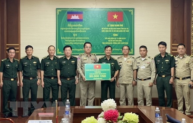 vietnamese, cambodian border guards forces coordinate in border management picture 1