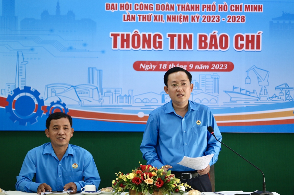 Đại hội Công đoàn TP.HCM lần thứ XII đổi mới 3 chương trình trọng tâm