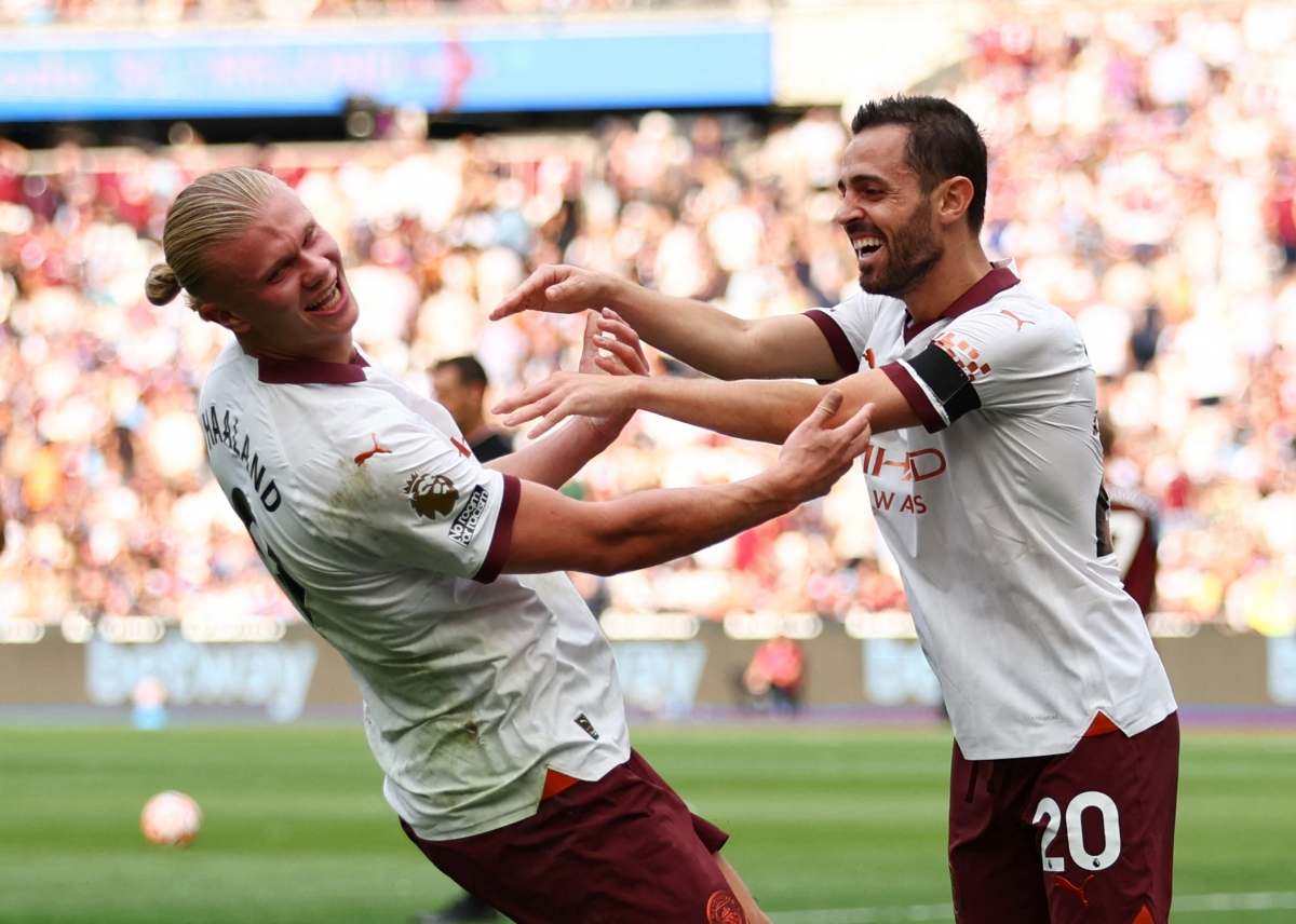 Kết quả West Ham 1-3 Man City vòng 5 Ngoại hạng Anh