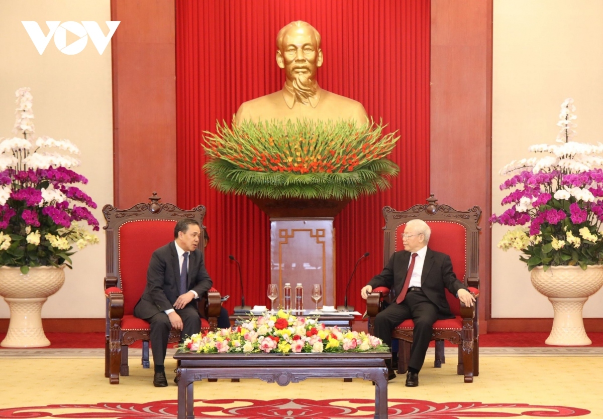 top party leader affirms special bond between vietnam and laos picture 1