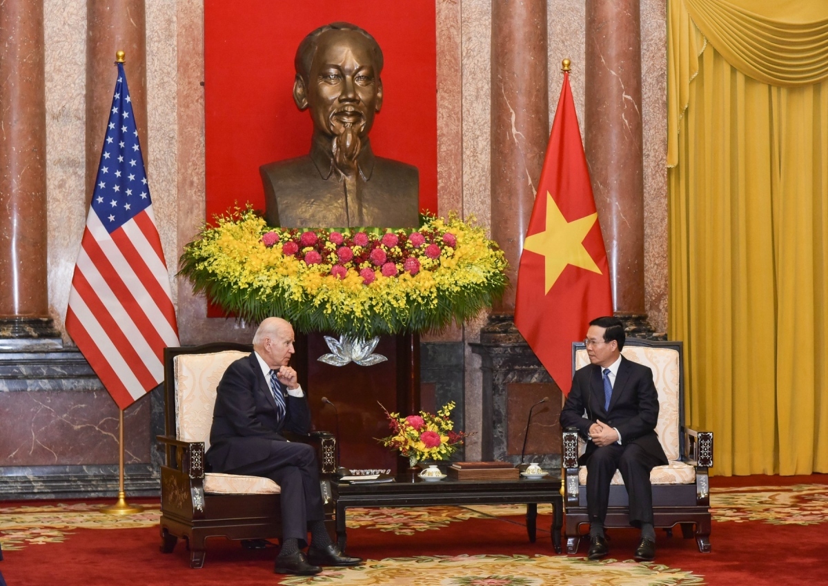 vietnamese state leader meets president joe biden picture 2