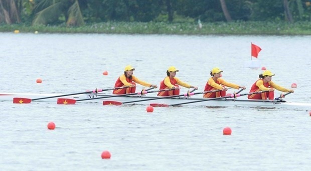 asiad 2023 vietnamese rowers shine at play-off round picture 1